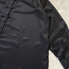 画像6: POINT EMBROIDERY CHINA BUTTON L/S SHIRT / Mens L (6)