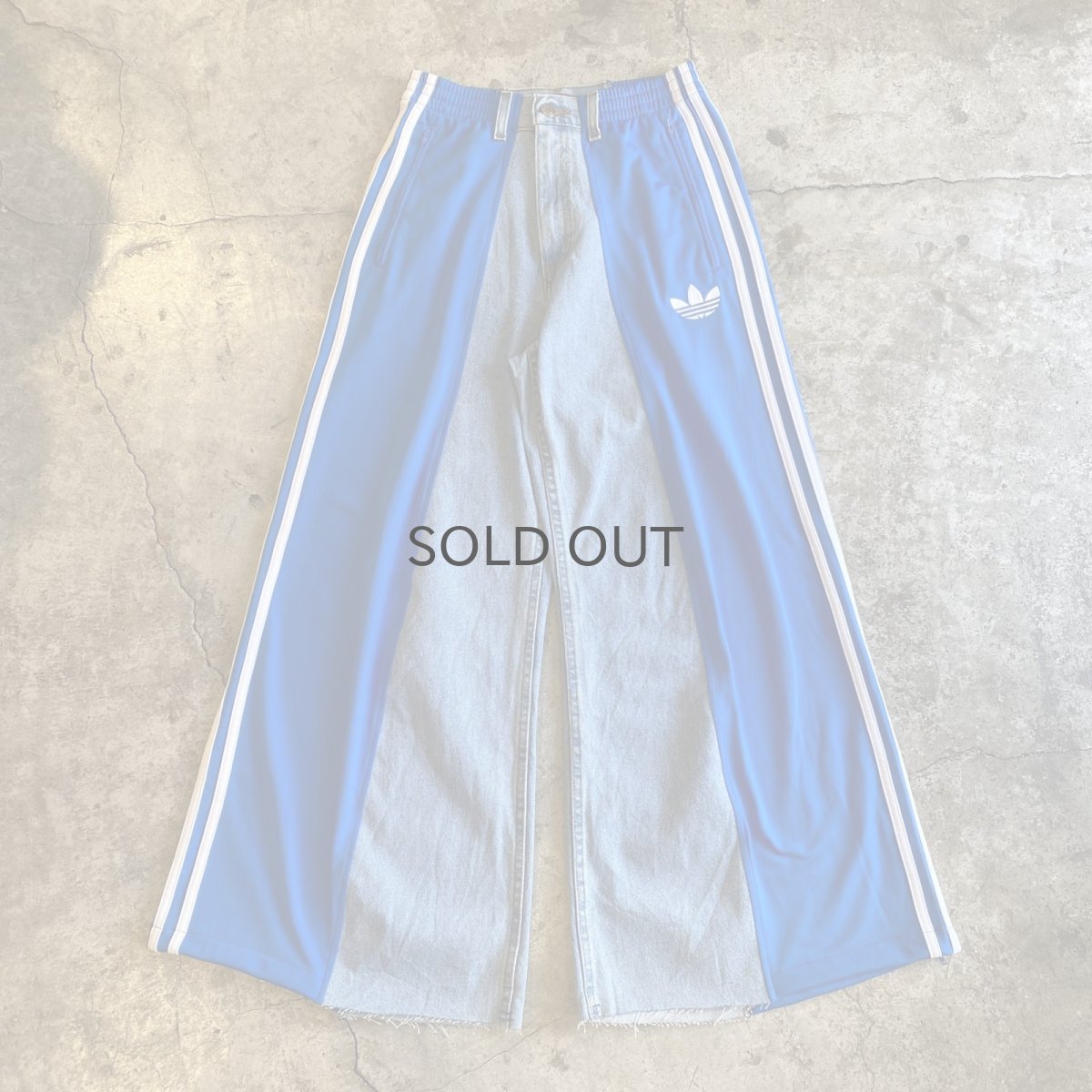 画像1: 【Wiz&Witch】"UNITED" SPORTY DENIM PANTS / OS (1)