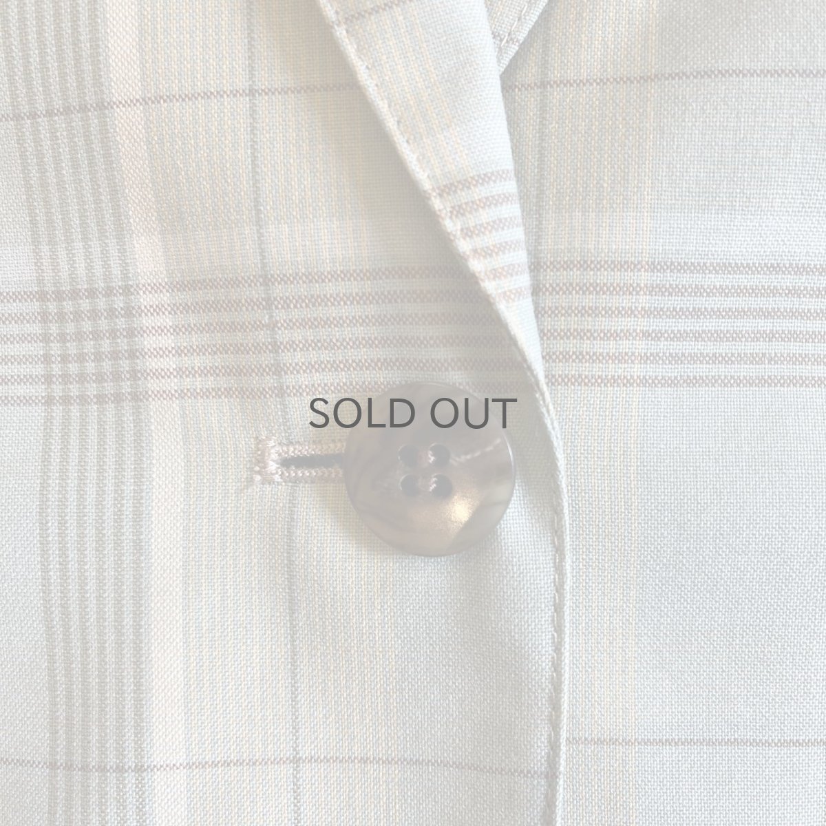 画像11: PALE TONE COLOR ALL OVER CHECK PATTERN DESIGN TAILORED JACKET / Ladies M(9AR) (11)