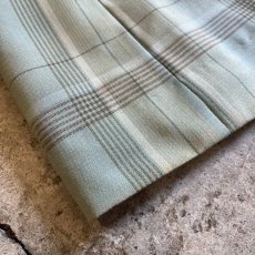 画像3: PALE TONE COLOR ALL OVER CHECK PATTERN DESIGN TAILORED JACKET / Ladies M(9AR) (3)