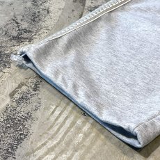 画像8: SIDE KNITTING LINE WIDE SILHOUETTE SWEAT PANTS / FREE / GRAY (8)