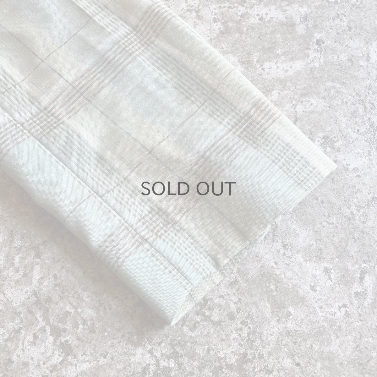 画像7: PALE TONE COLOR ALL OVER CHECK PATTERN DESIGN TAILORED JACKET / Ladies M(9AR) (7)