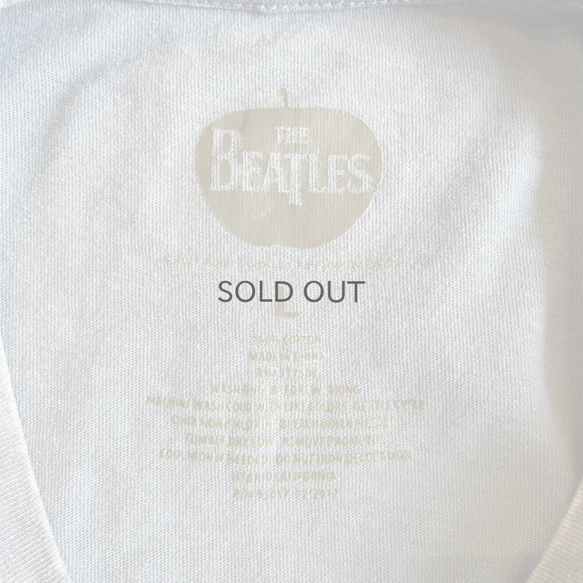 画像11: "THE BEATLES" FRONT PRINTED COLOR DESIGN S/S TEE / Ladies M(L) (11)