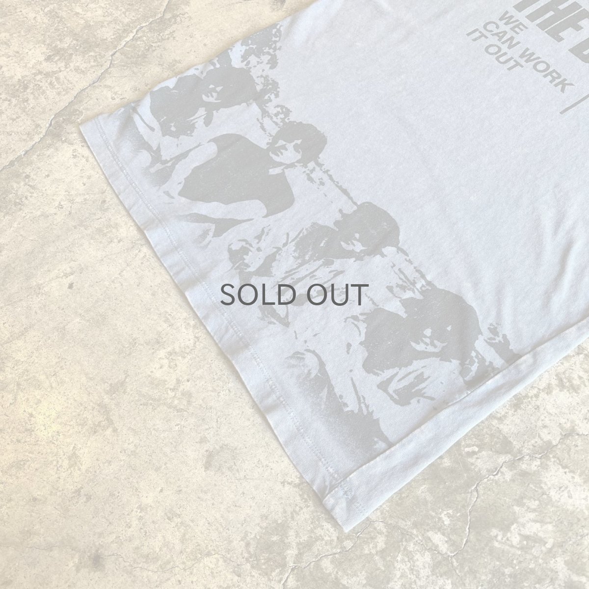 画像4: "THE BEATLES" FRONT PRINTED COLOR DESIGN S/S TEE / Ladies M(L) (4)