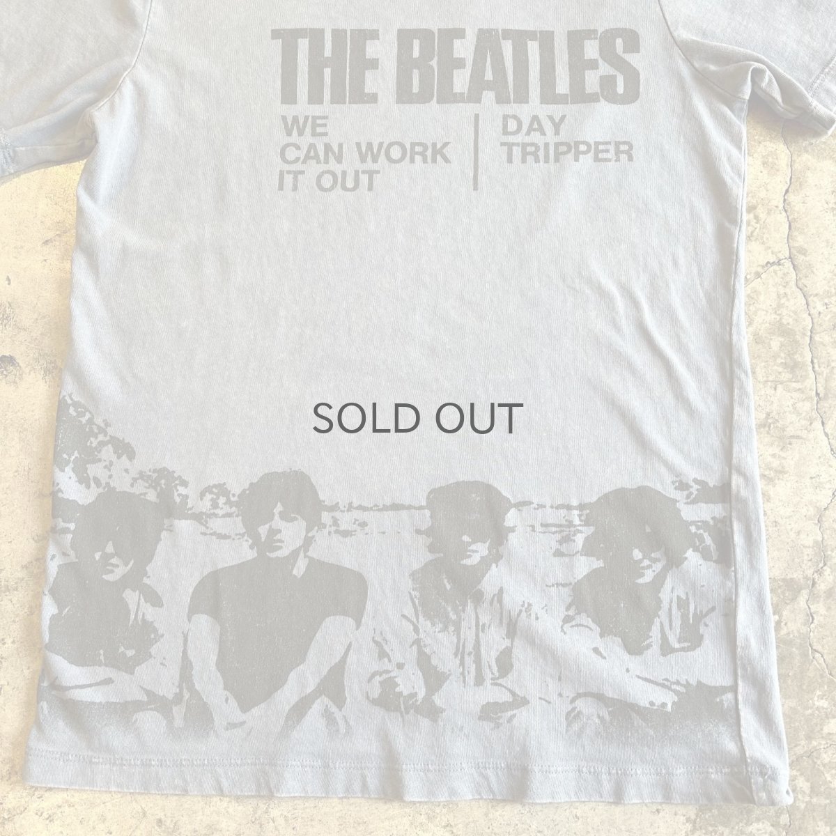 画像9: "THE BEATLES" FRONT PRINTED COLOR DESIGN S/S TEE / Ladies M(L) (9)
