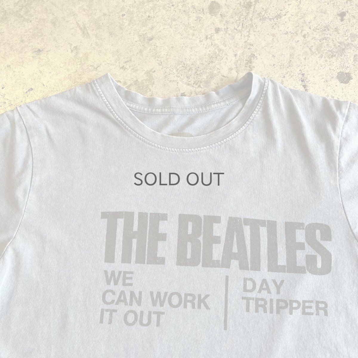 画像7: "THE BEATLES" FRONT PRINTED COLOR DESIGN S/S TEE / Ladies M(L) (7)