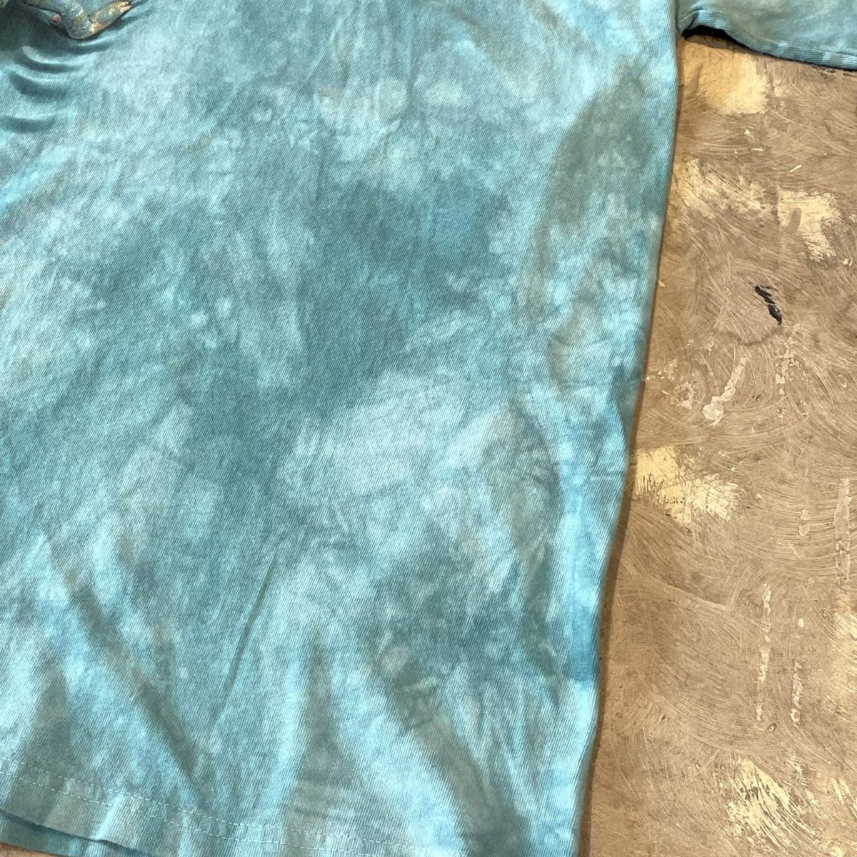 画像6: CHAMELEON PRINTED TIE DYE S/S TEE / Mens L (6)