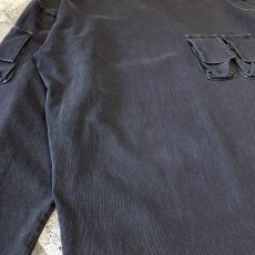 画像5: 【WONDERGROUND】FADE BODY MULTI POCKET L/S TEE / OS (5)