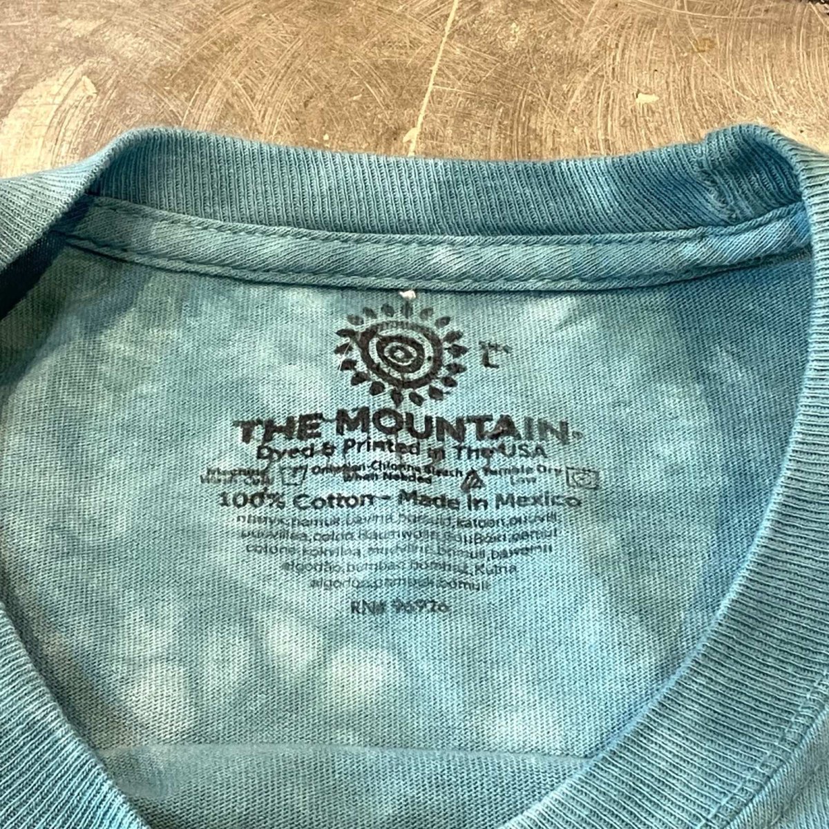 画像10: CHAMELEON PRINTED TIE DYE S/S TEE / Mens L (10)