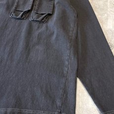 画像6: 【WONDERGROUND】FADE BODY MULTI POCKET L/S TEE / OS (6)