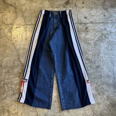 画像1: 【Wiz&Witch】"UNITED" SPORTY DENIM PANTS / OS (1)