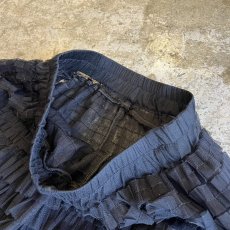 画像9: ALL OVER TIERED DESIGN TULLE FLARE LONG SKIRT / W22~W31 (9)