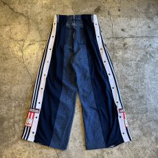 画像2: 【Wiz&Witch】"UNITED" SPORTY DENIM PANTS / OS (2)