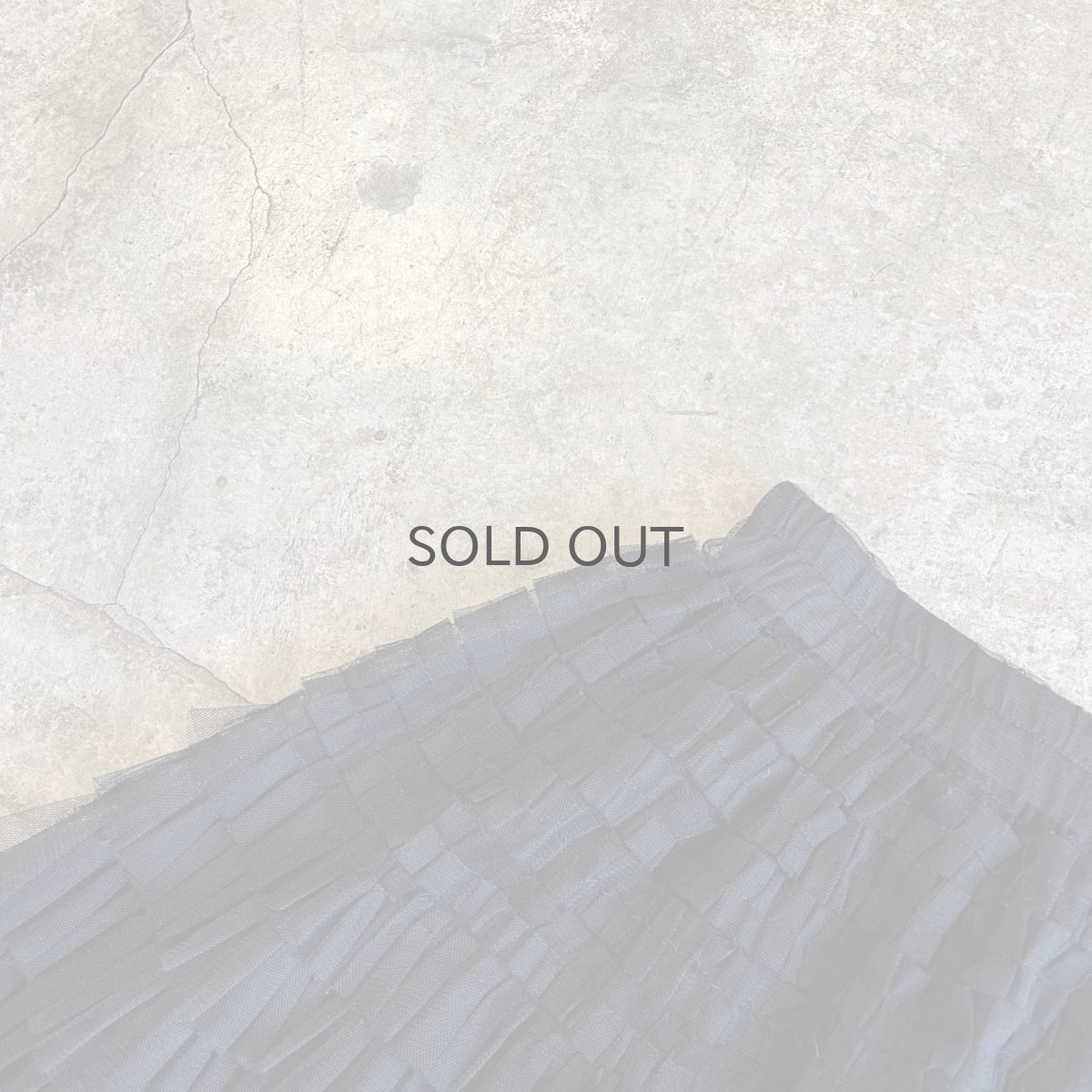 画像7: ALL OVER TIERED DESIGN TULLE FLARE LONG SKIRT / W22~W31 (7)