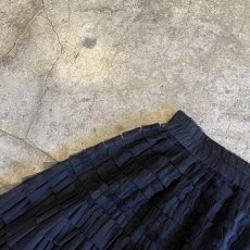 画像7: ALL OVER TIERED DESIGN TULLE FLARE LONG SKIRT / W22~W31 (7)