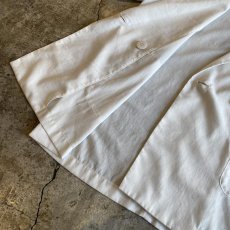 画像8: WHITE COLOR DOUBLE DESIGN LIGHT JACKET / Ladies M (8)