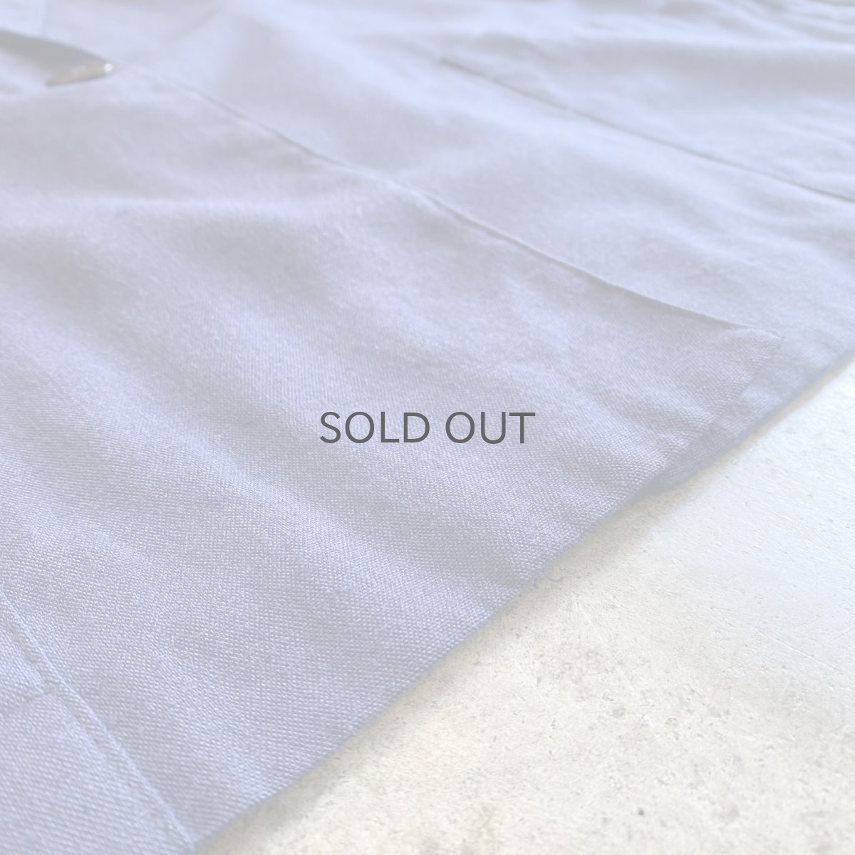 画像12: BLUE COLOR DOUBLE POCKET DESIGN TAILORED JACKET / Ladies L (12)