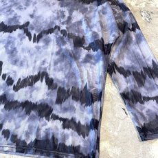 画像6: ALL OVER PATTERN SHEER L/S TOPS / Mens L (6)