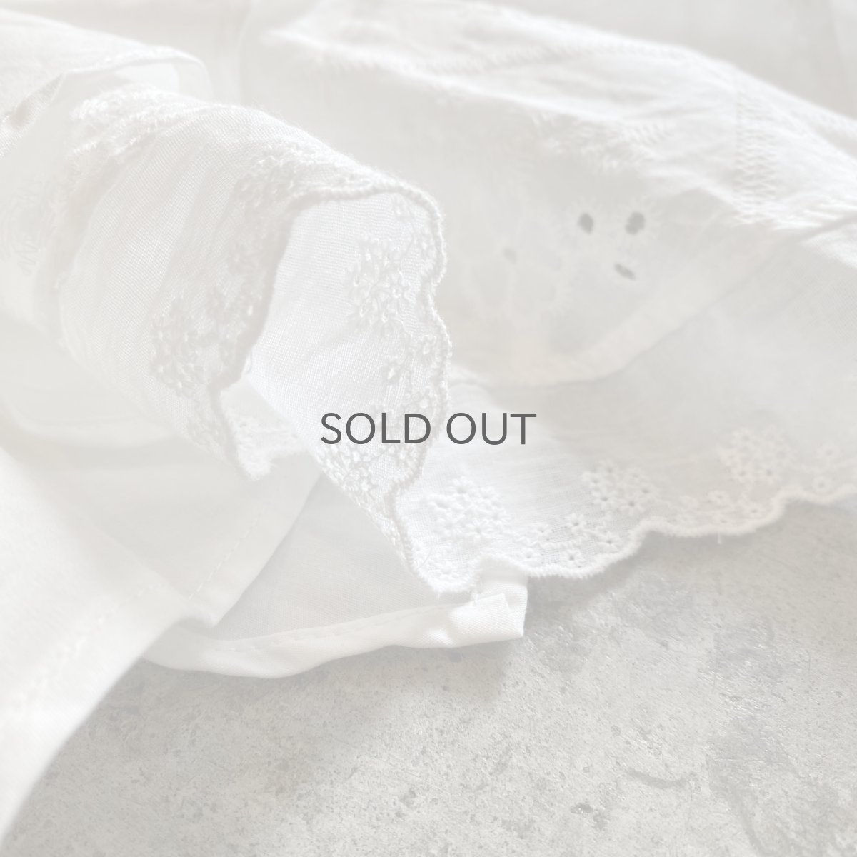 画像10: 2WAY COTTON LACE LAYERED DESIGN TIERED SKIRT / W24~W33 (10)