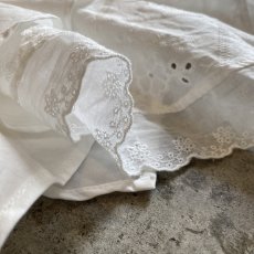 画像10: 2WAY COTTON LACE LAYERED DESIGN TIERED SKIRT / W24~W33 (10)