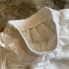 画像8: 2WAY COTTON LACE LAYERED DESIGN TIERED SKIRT / W24~W33 (8)