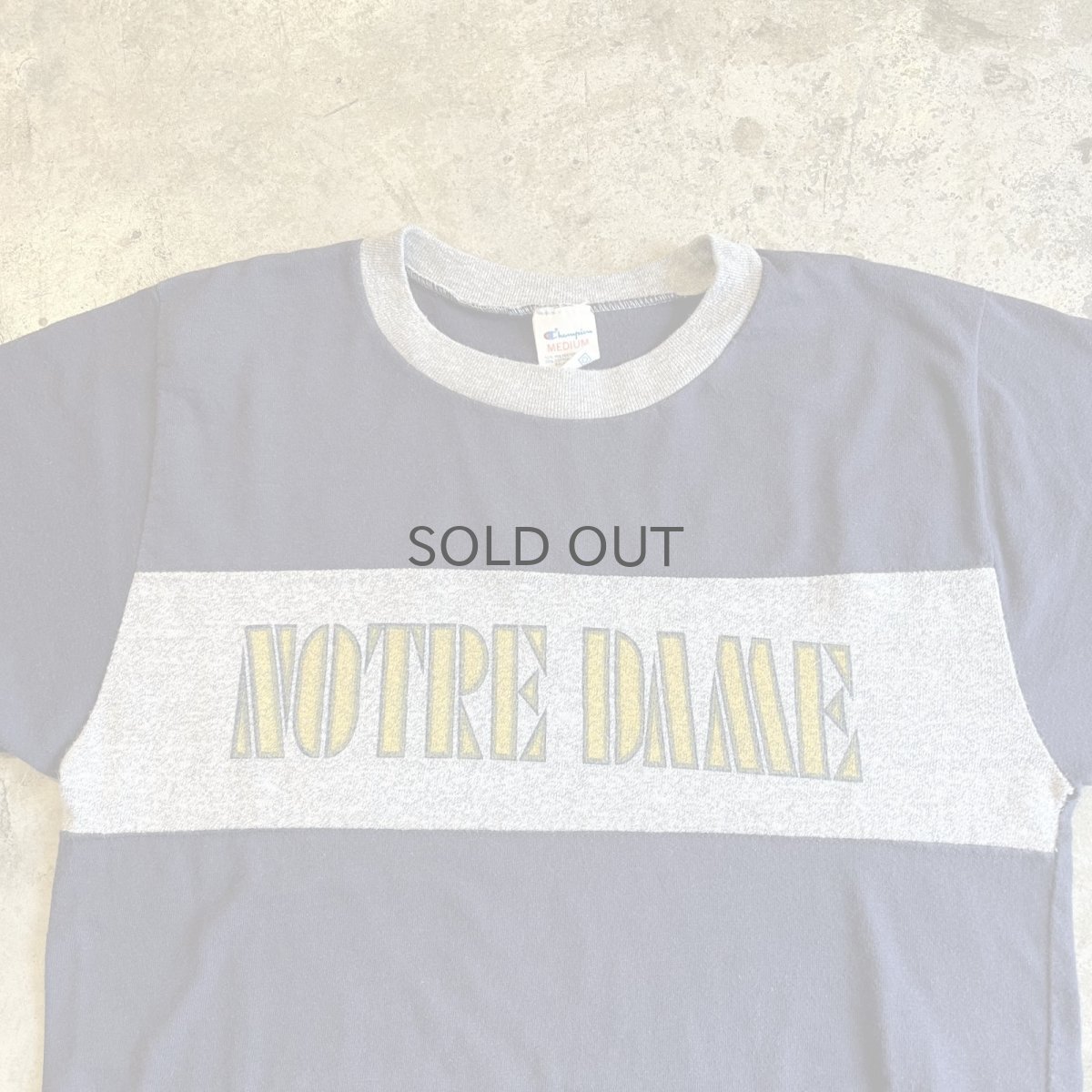 画像7: 80's【CHAMPION】FRONT COLOR LOGO PRINTED DESIGN S/S TEE / Ladies M / MADE IN USA (7)