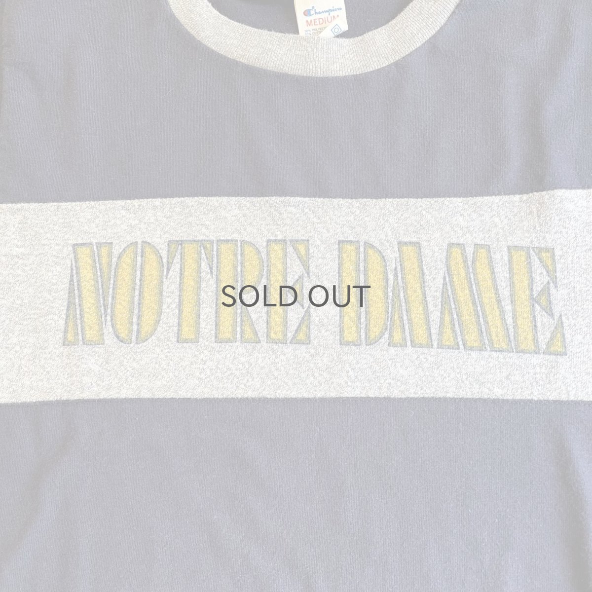 画像9: 80's【CHAMPION】FRONT COLOR LOGO PRINTED DESIGN S/S TEE / Ladies M / MADE IN USA (9)