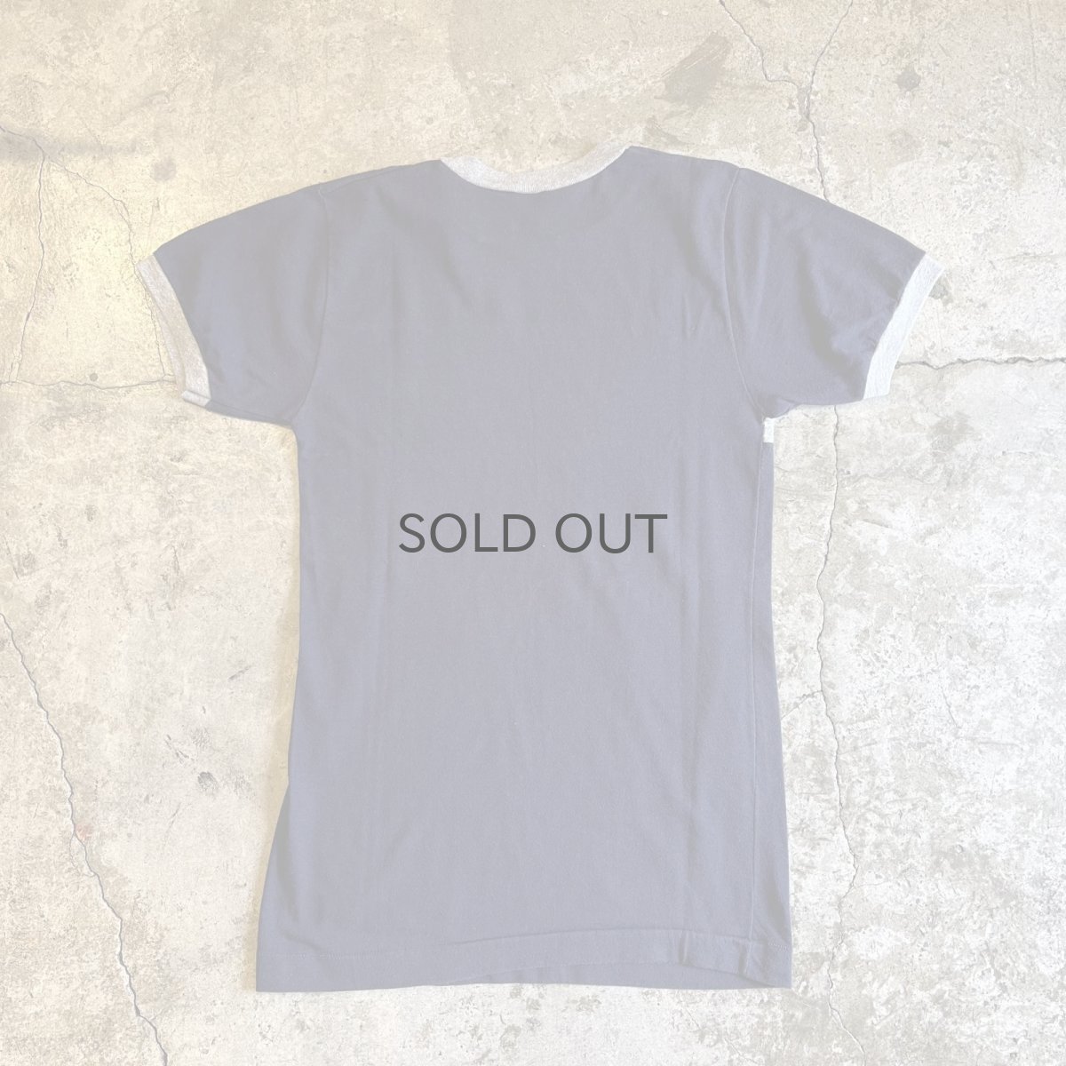 画像2: 80's【CHAMPION】FRONT COLOR LOGO PRINTED DESIGN S/S TEE / Ladies M / MADE IN USA (2)