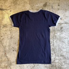 画像2: 80's【CHAMPION】FRONT COLOR LOGO PRINTED DESIGN S/S TEE / Ladies M / MADE IN USA (2)