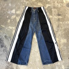 画像1: 【Wiz&Witch】"UNITED" SPORTY DENIM PANTS / OS (1)