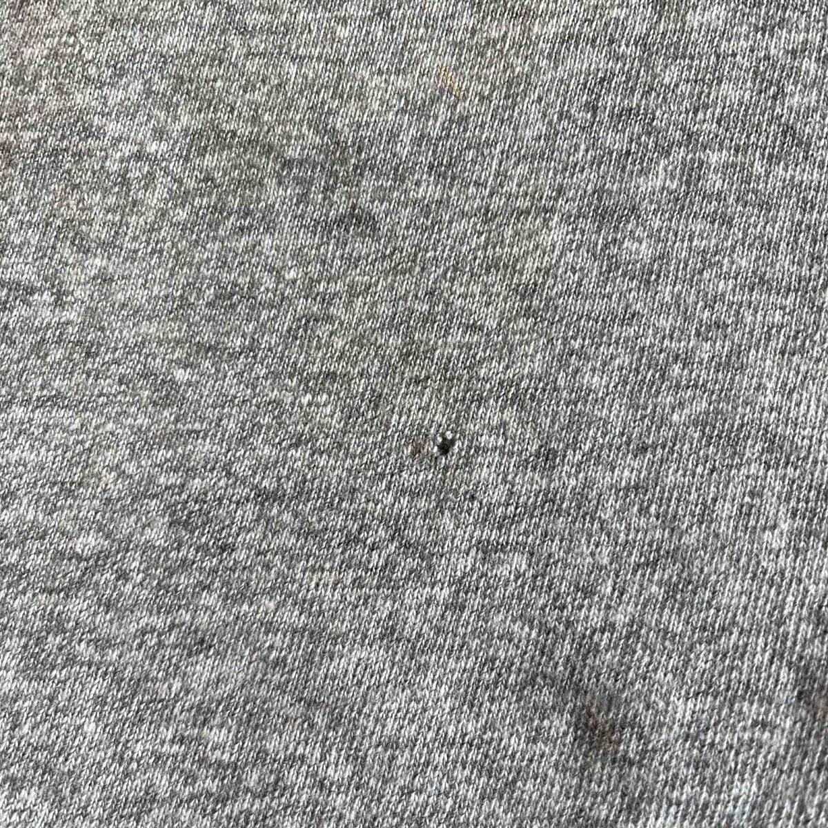 画像12: 80's【CHAMPION】FRONT LOGO×LINE RUBBER TRANSFER DESIGN S/S TEE / Ladies M(L) / MADE IN USA (12)