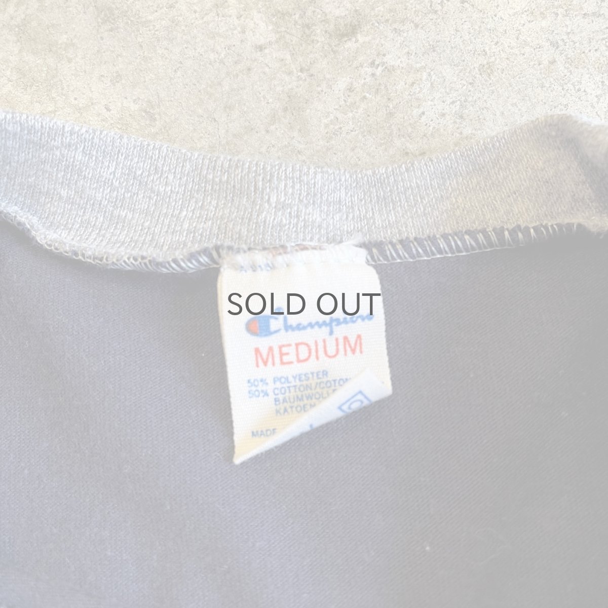 画像11: 80's【CHAMPION】FRONT COLOR LOGO PRINTED DESIGN S/S TEE / Ladies M / MADE IN USA (11)