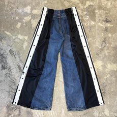 画像2: 【Wiz&Witch】"UNITED" SPORTY DENIM PANTS / OS (2)