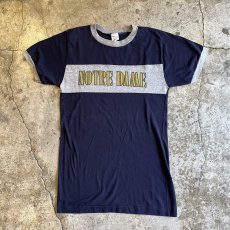 画像1: 80's【CHAMPION】FRONT COLOR LOGO PRINTED DESIGN S/S TEE / Ladies M / MADE IN USA (1)