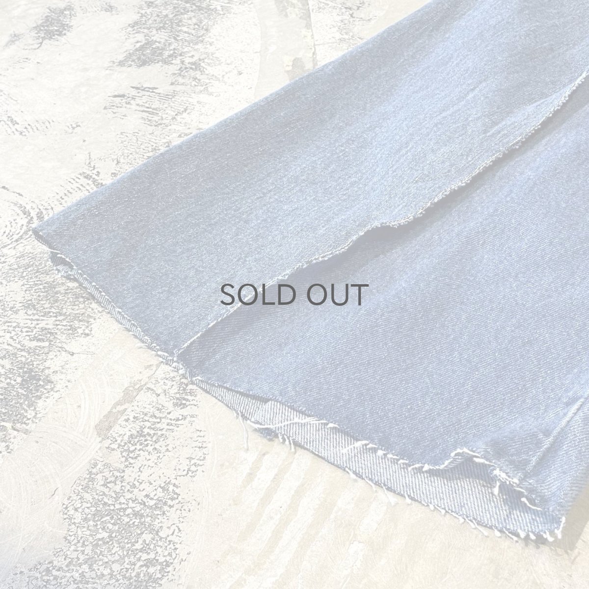 画像8: 【Wiz&Witch】"UNITED" TWINS WIDE DENIM PANTS / W30 (8)