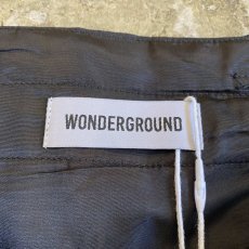 画像12: 【WONDERGROUND】FRONT SLIT ZIP PLEATED BELT CARGO SKIRT / OS / BLACK (12)