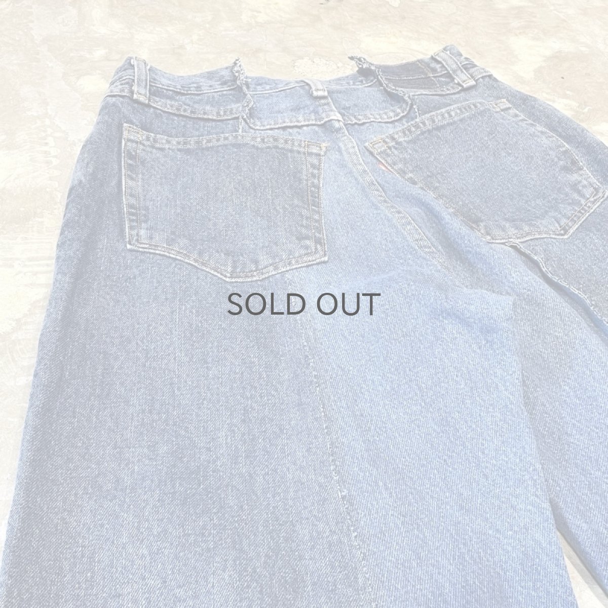 画像9: 【Wiz&Witch】"UNITED" TWINS WIDE DENIM PANTS / W30 (9)