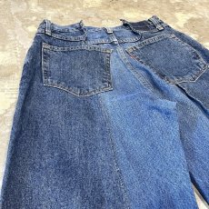 画像9: 【Wiz&Witch】"UNITED" TWINS WIDE DENIM PANTS / W30 (9)