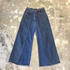 画像1: 【Wiz&Witch】"UNITED" TWINS WIDE DENIM PANTS / W30 (1)