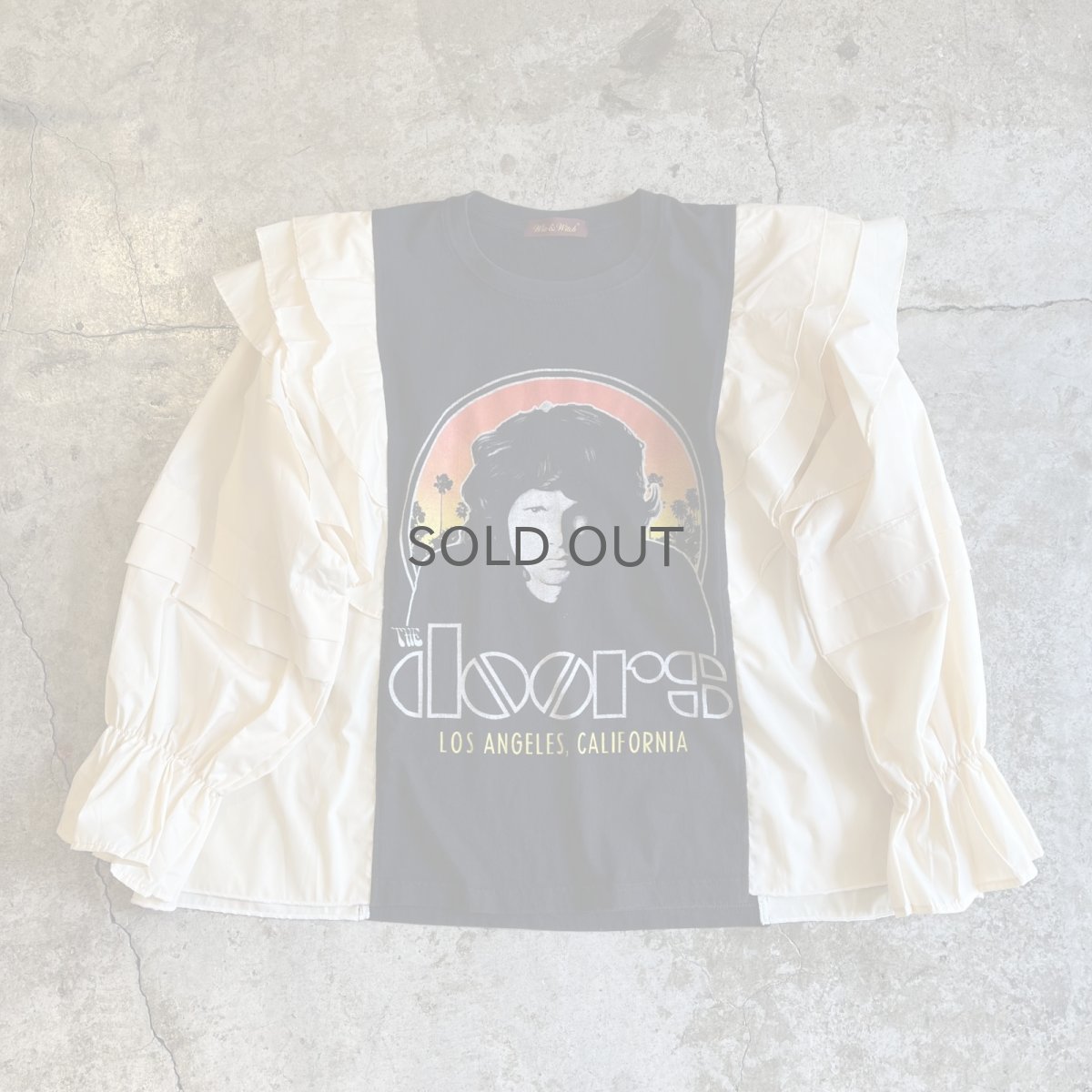 画像1: 【Wiz&Witch】"UNITED" FUTURE ROCK TEE / OS (1)
