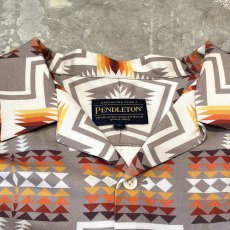 画像10: 【PENDLETON】ALL OVER NATIVE PATTERN S/S SHIRT / Mens L (10)