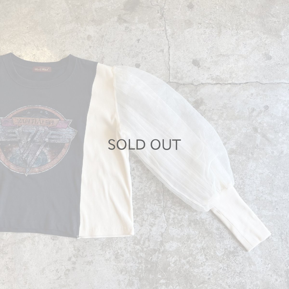 画像9: 【Wiz&Witch】"UNITED" FUTURE ROCK TEE / OS (9)