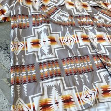 画像5: 【PENDLETON】ALL OVER NATIVE PATTERN S/S SHIRT / Mens L (5)