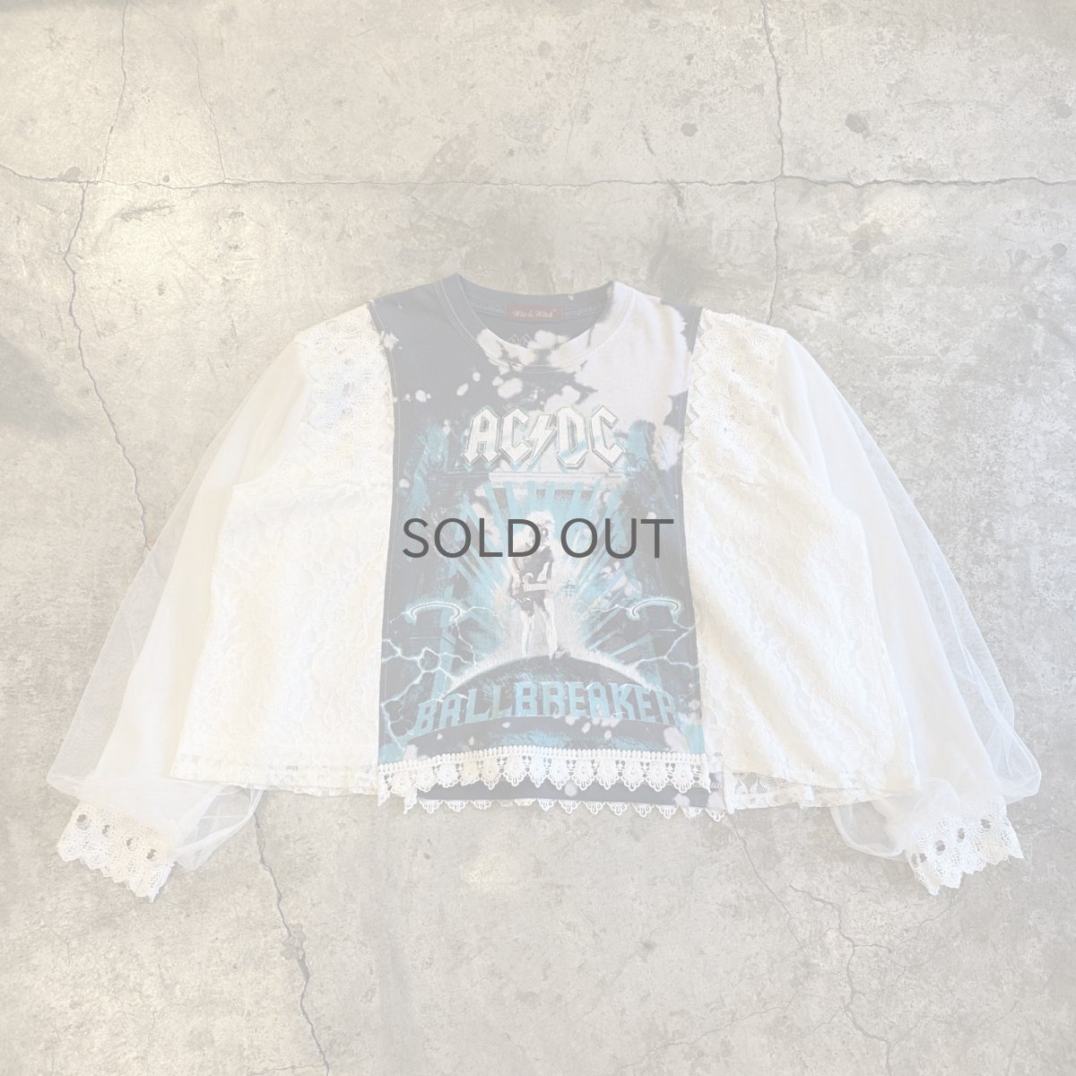 画像1: 【Wiz&Witch】"UNITED" FUTURE ROCK TEE / OS (1)
