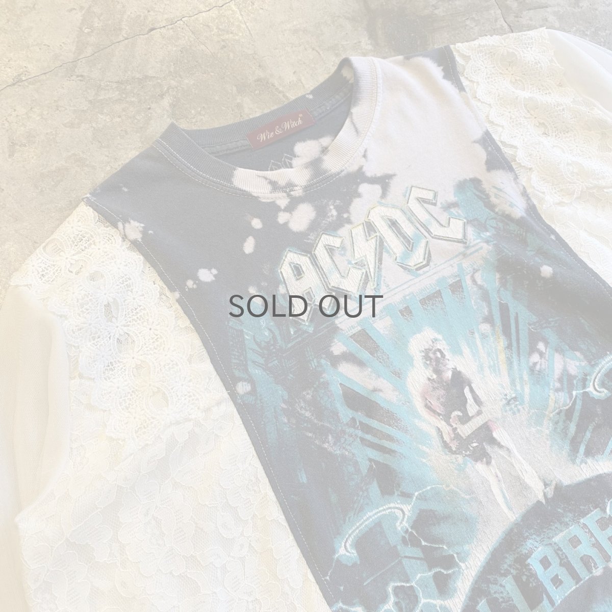 画像3: 【Wiz&Witch】"UNITED" FUTURE ROCK TEE / OS (3)