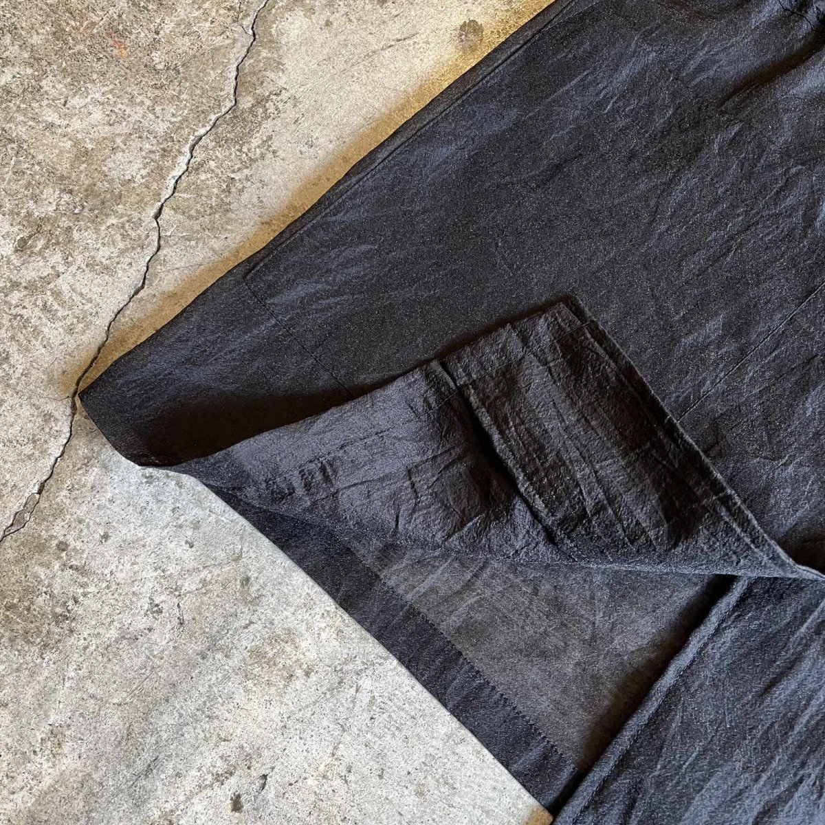 画像5: WAIST DRAW CORD DESIGN SHEER VEST / Ladies L (5)