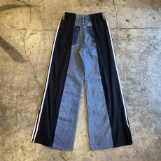 画像2: 【Wiz&Witch】"UNITED" SPORTY DENIM PANTS / OS (2)