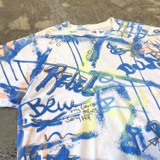 画像3: 80~90's【LEVI'S】ALL OVER PATTERN S/S TEE / Mens XL / MADE IN USA (3)
