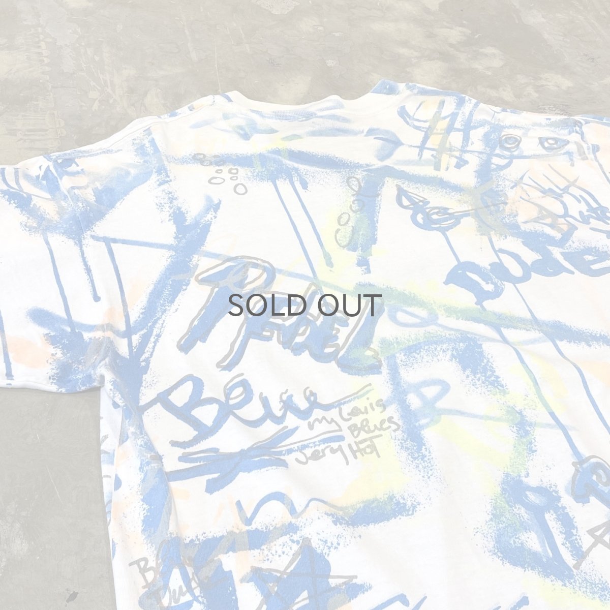 画像9: 80~90's【LEVI'S】ALL OVER PATTERN S/S TEE / Mens XL / MADE IN USA (9)