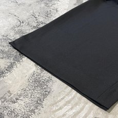 画像8: 【WONDERGROUND】KNEE TUCK WIDE SILHOUETTE SLACKS / BLACK / OS (8)